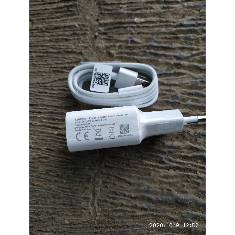 Charger Ori Redmi Note 5 2Ampere