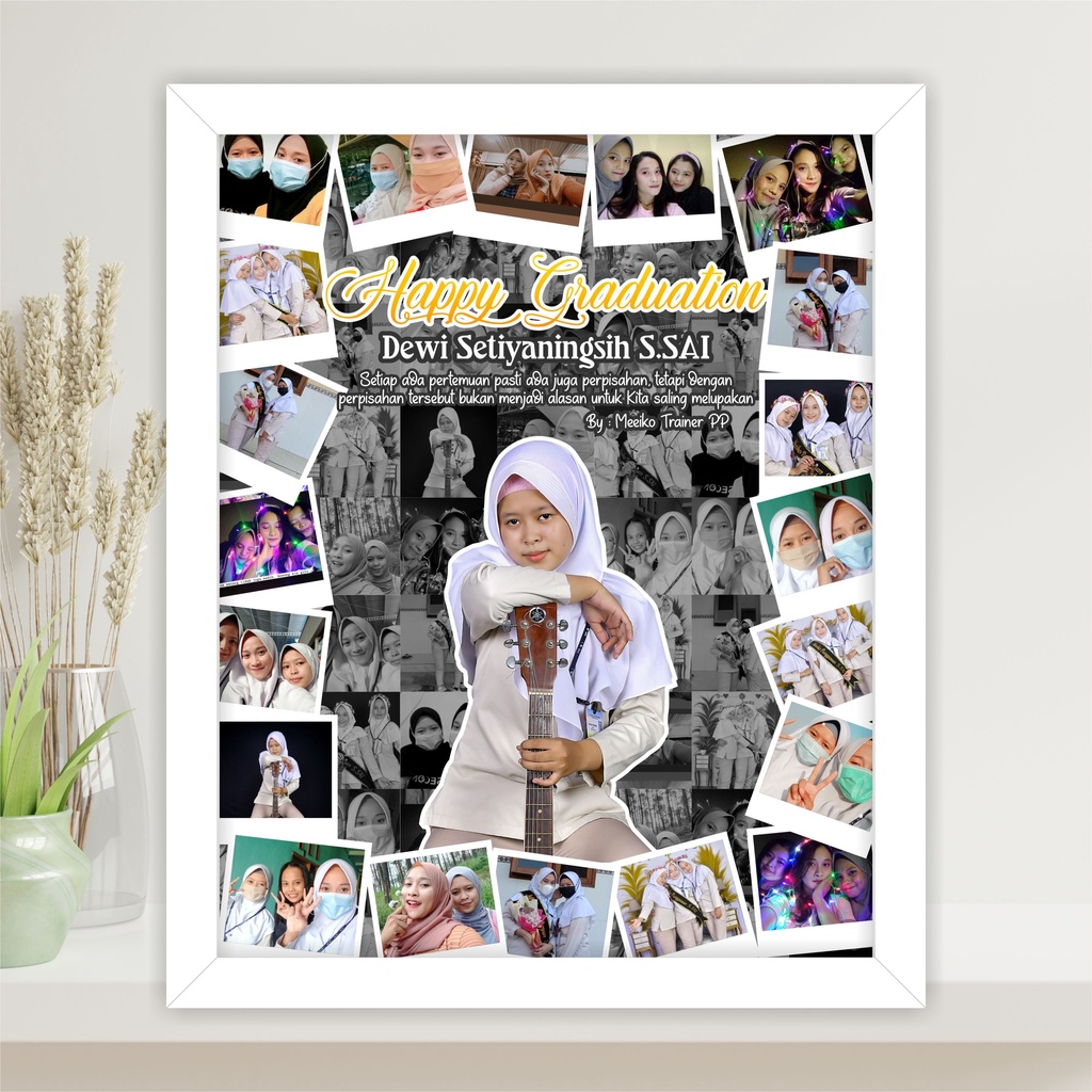 

[BEST SELLER] Kado Bingkai Wisuda Ulang Tahun Wedding Anniversary Murah Meriah