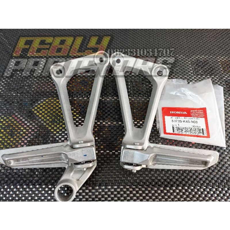 FOOTSTEP K45 CBR150 FOOTSTEP HONDA CBR 150 K45 ORIGINAL FOSTEP K45 ORIGINAL BARU BANCEK BELAKANG K45