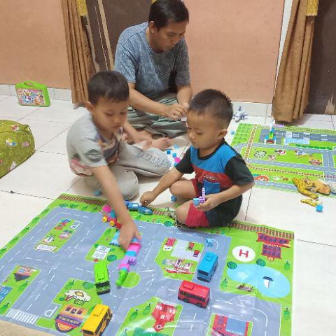 Mainan Edukasi Anak Playmap Jalanan Dan Perkotaan Poli