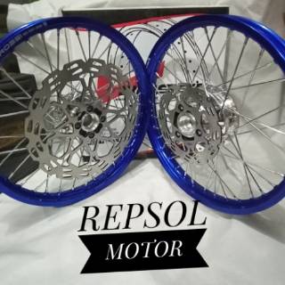 Paketan Velg jari jari Suzuki Satria Fu 150 sepaket plus Paketan Velg jari jari Suzuki Satria Fu 150 sepaket plus