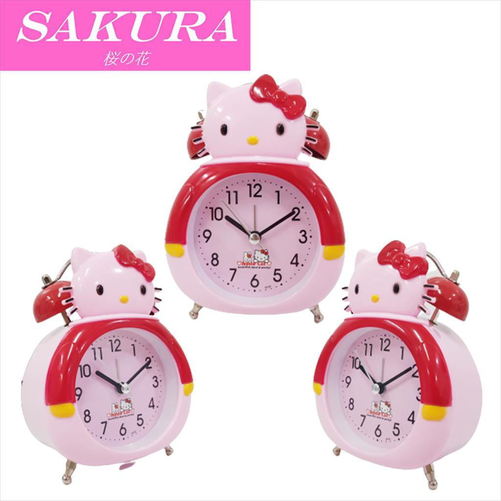 SAKURA Jam Weker/ Jam Beker Kring/ Jam alarm Kring Karakter 331