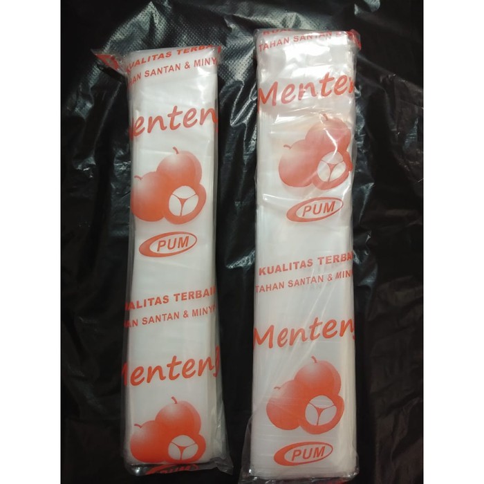 Terjual plastik pe es mambo 45x23  4x23/ plastik es / plastik buram/ Promo