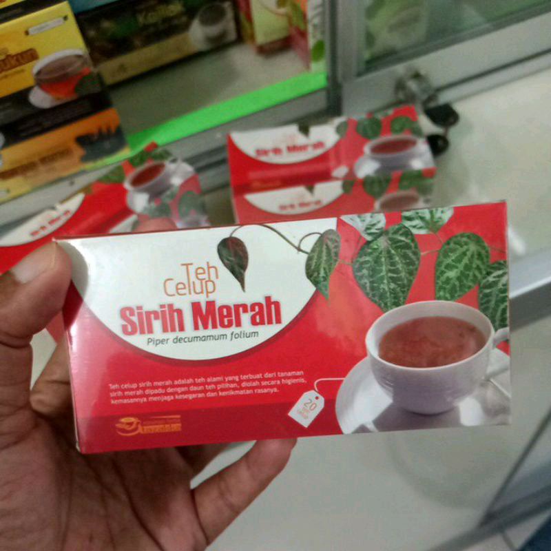 

TEH SIRIH MERAH / UNTUK KESEHATAN KEWANITAAN & MENJAGA DAYA TAHAN TUBUH / SERTIFIKAT BPOM. MUI / ISI 20 KANTONG.