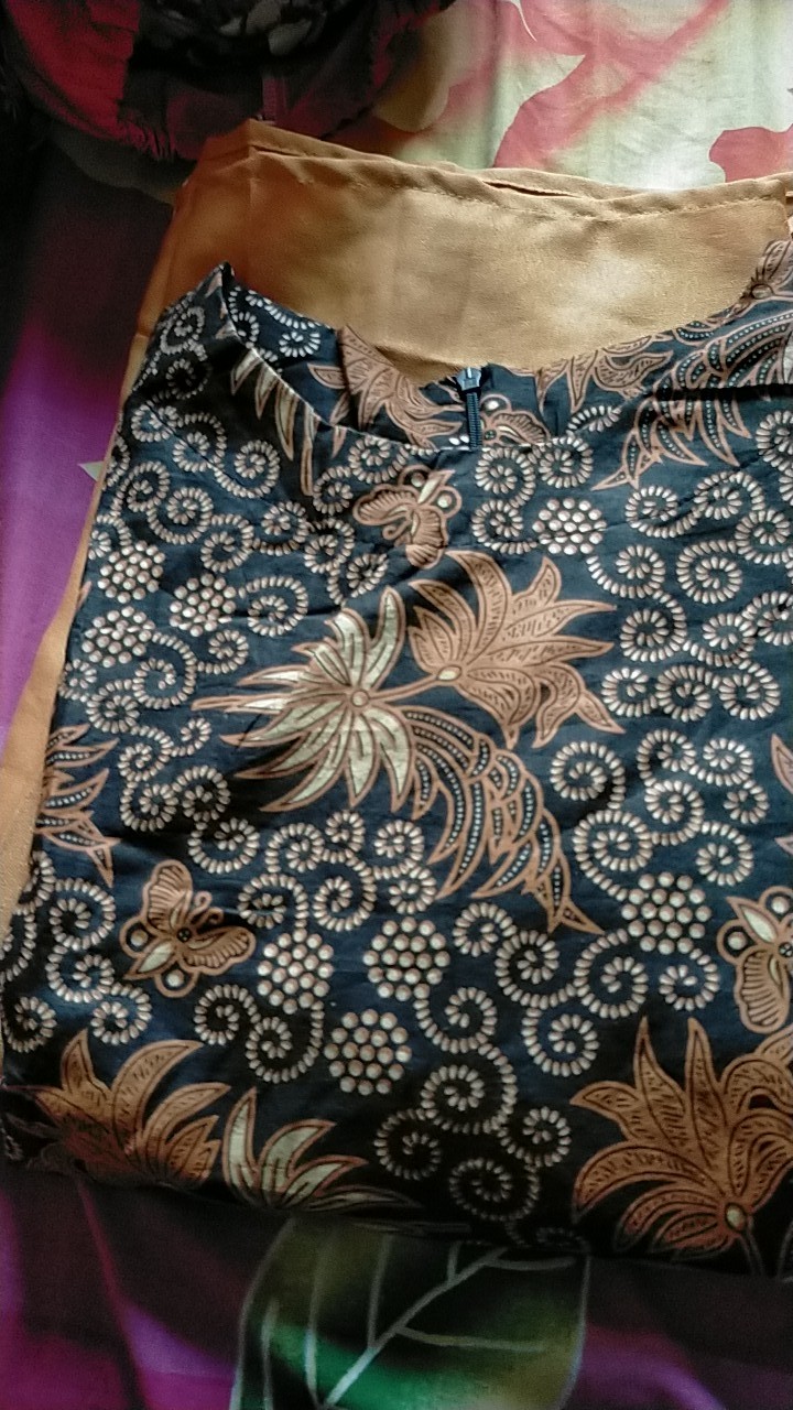 Gamis Batik Manggar,sekar,cantik, Kubis,kupu,padi,daun/cod