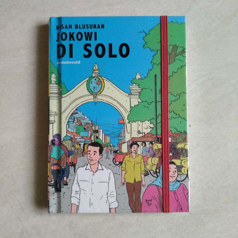 

Notebook Ilustrasi Jokowi di Solo Model Tintin Sealed