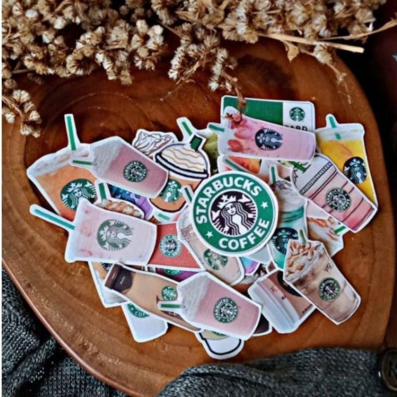 GAEKOPEDIA || NO GLOSSY STIKER TUMBLR AESTHETIC 30-48Pcs STICKER ESTETIK RETRO UNIK-5