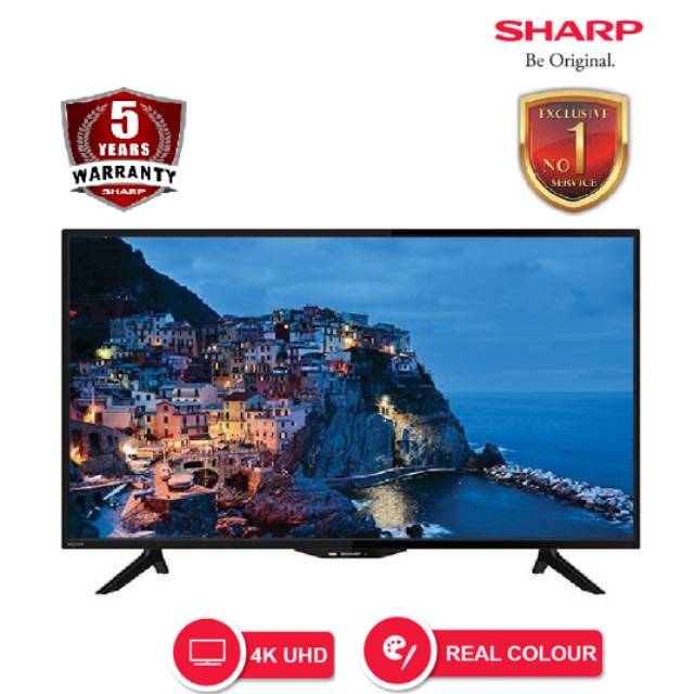 Sharp Smart Led Tv 4k 40 inch 4T-C40AH1X/4TC40AH1X