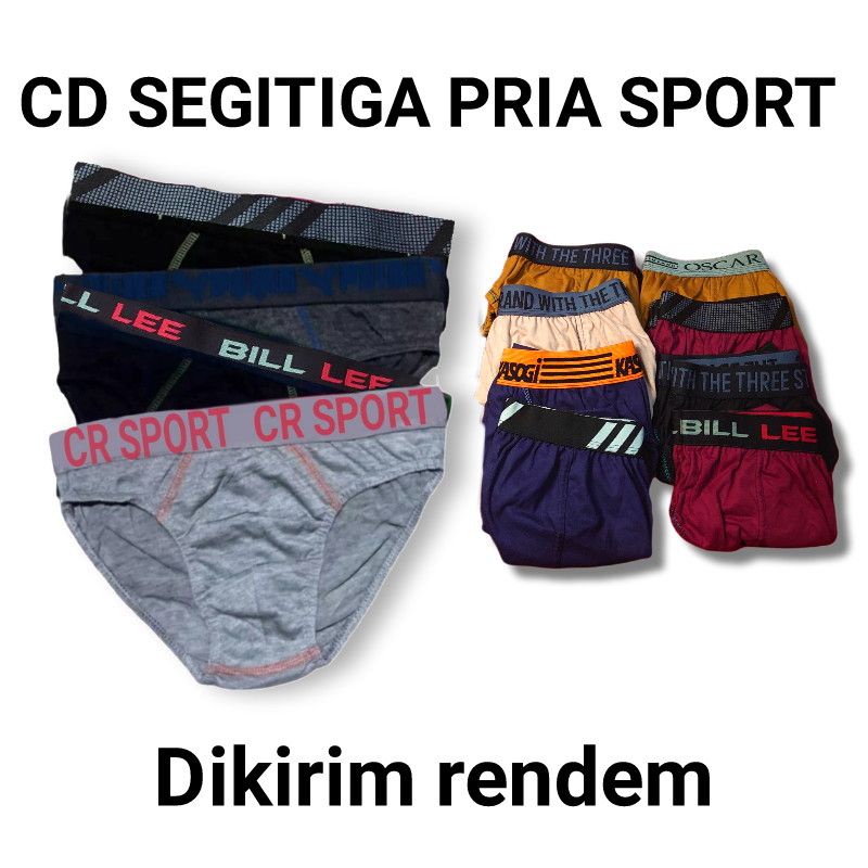 Craider-Celana Dalam Pria segitiga sport 3 pcs