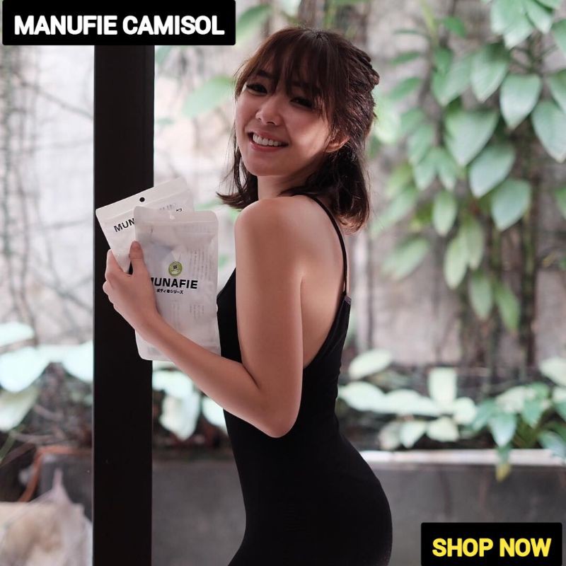 MUNAFIE CAMISOL CORSET MADE IN JAPAN TANKTOP PAKAIAN DALAM WANITA KORSET PELANGSING PERUT BUNCIT