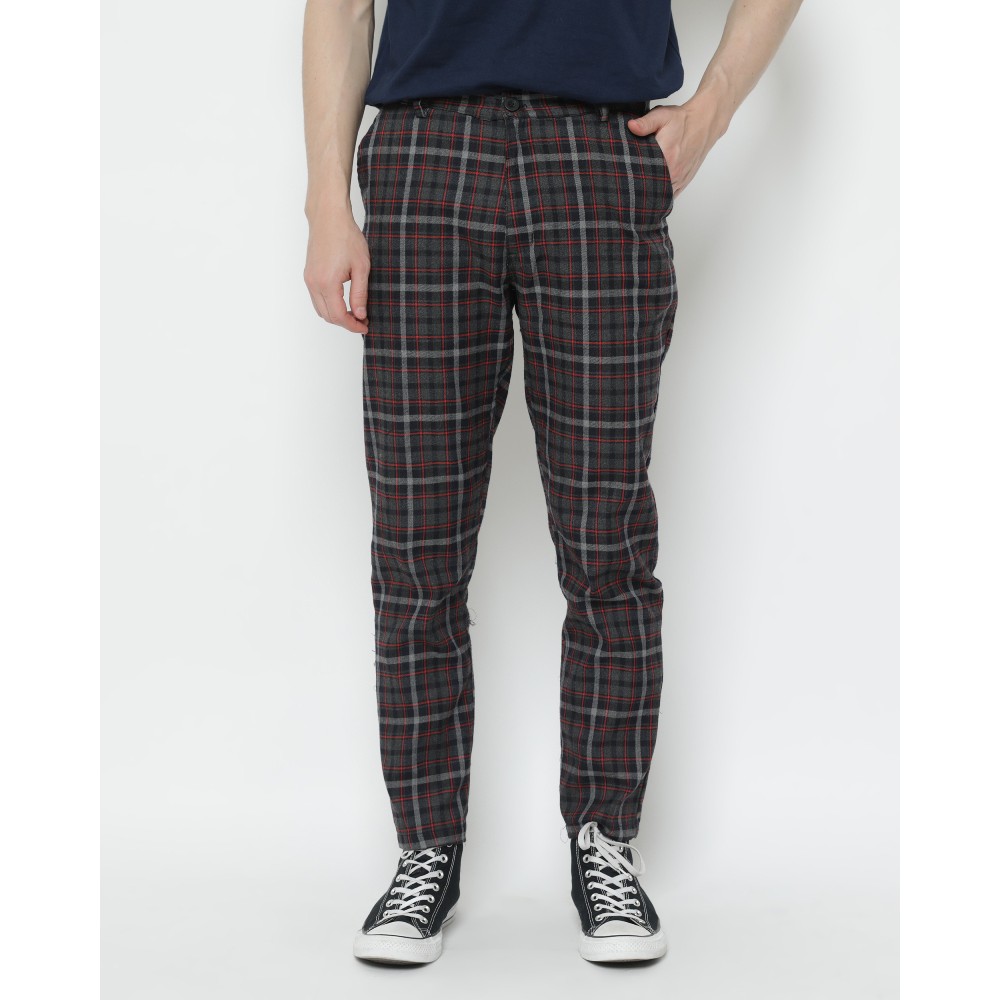 

Erigo Checked Pants Petandra Black