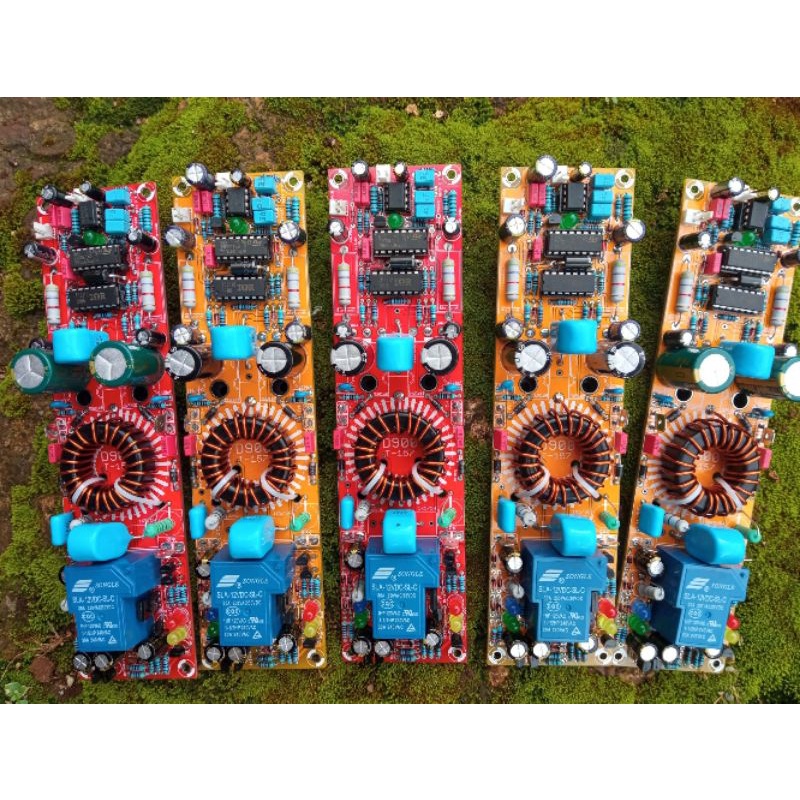 KIT DRIVER CLASS D900 PRO HIGH GRADE PCB DOBELLAYER KOMPONEN ORIGINAL 1000 WATT FOR POWER AMPLIFIER 