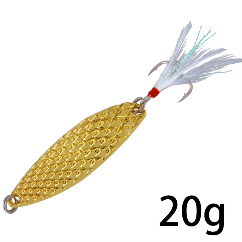 2Pcs New Spoon Spinner Umpan Pancing 2.5g/5g/7g/10g/15g/20g Swimbait Fishing Lure Ikan Bass Bait