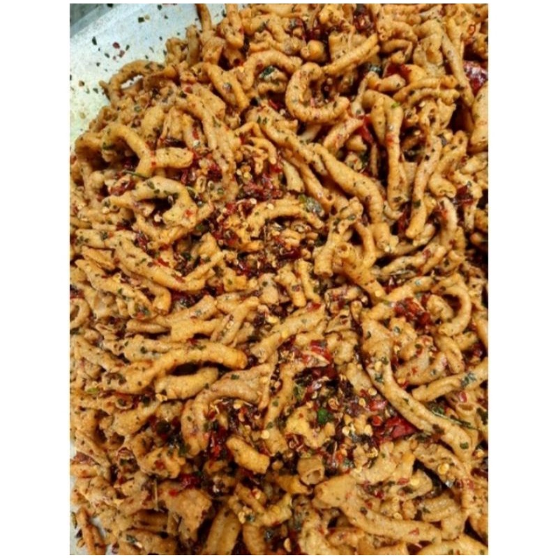 

usus crispy 200gram pedas asin daun jeruk