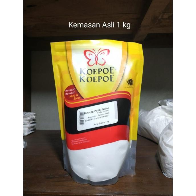 

GARLIC POWDER KOEPOE. KUPU BAWANG PUTIH BUBUK. FOOD GRADE. | 1 kg