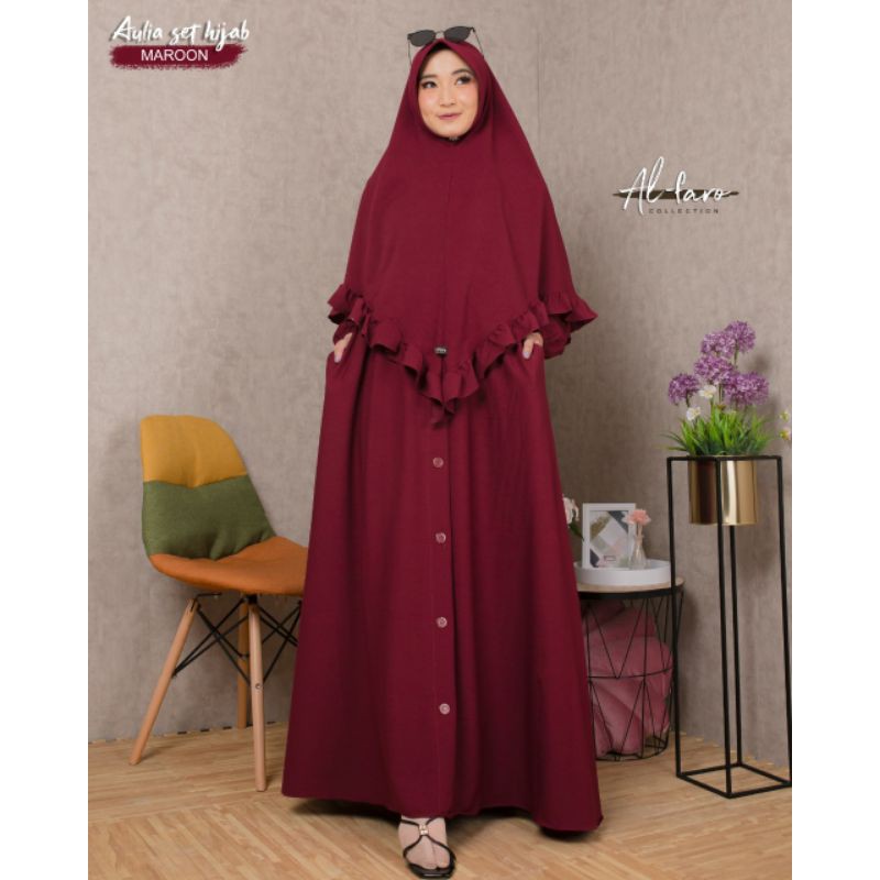 Aulia Set Hijab Syari ORI by Al-Faro Collection