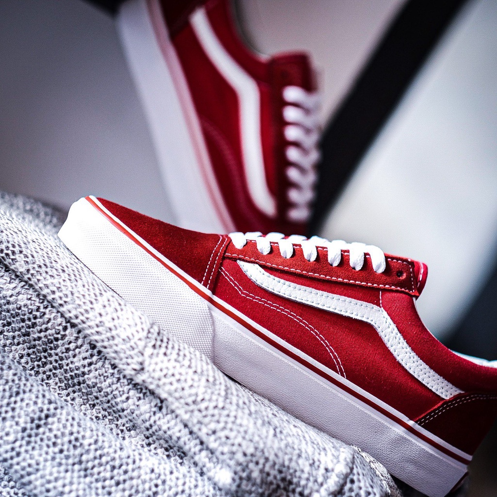 Vans Oldskool Classic Brick Red / True White Original