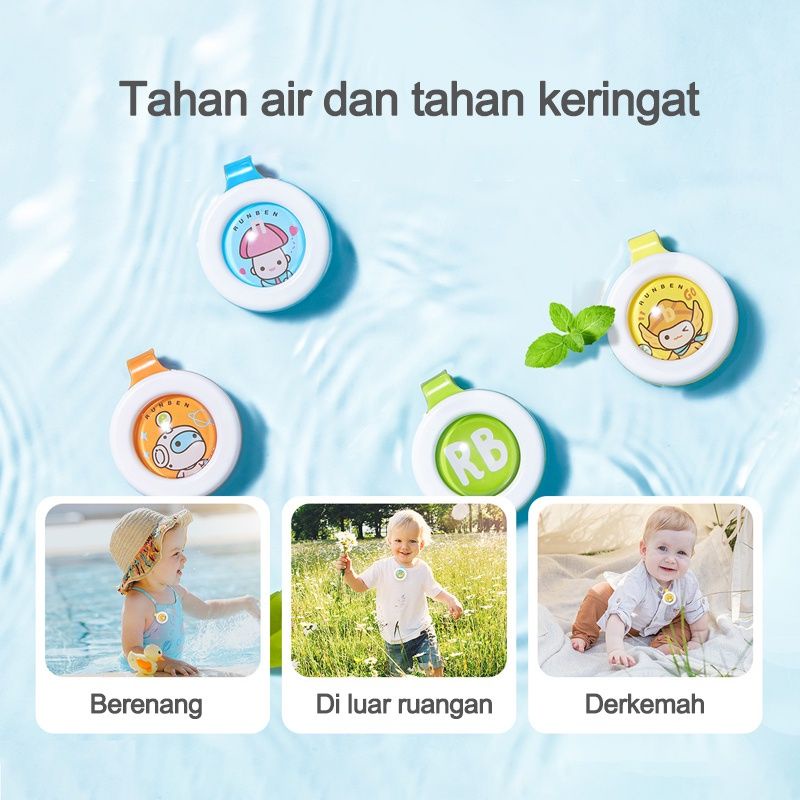 tokolima9 - PIN ANTI NYAMUK BUAT ANAK / PENANGKAL NYAMUK MOSQUITO REPELLENT