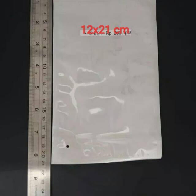 [Grade A Lbh Tebal] Harga per 100pcs Plastik ziplock 12x21 cm Plastik Klip Plastik susu