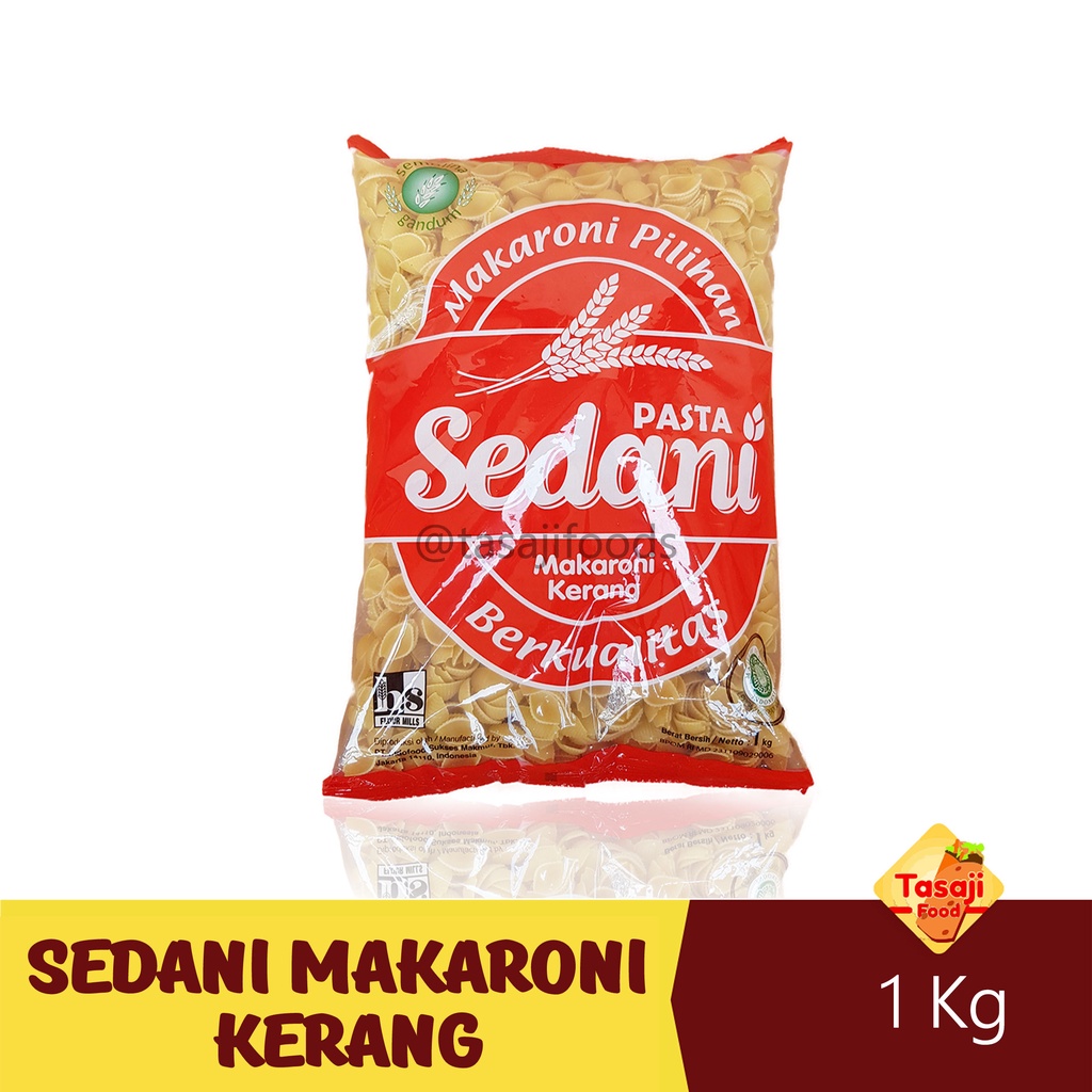 Sedani Makaroni Kerang 1 Kg