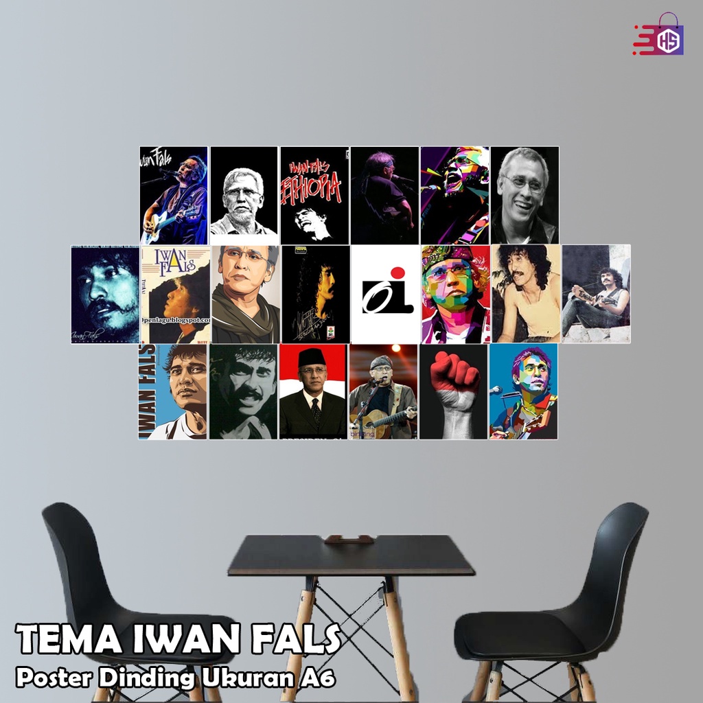 Jual Poster Dinding Tema Iwan Fals | Poster Dinding Iwan Fals | Poster