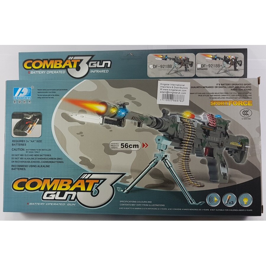 MWN.TOYS Tembakan Combat Gun 3 No.DF-9218B