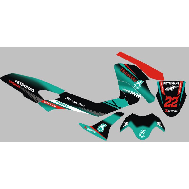 Decal Nmax Motif Petronas