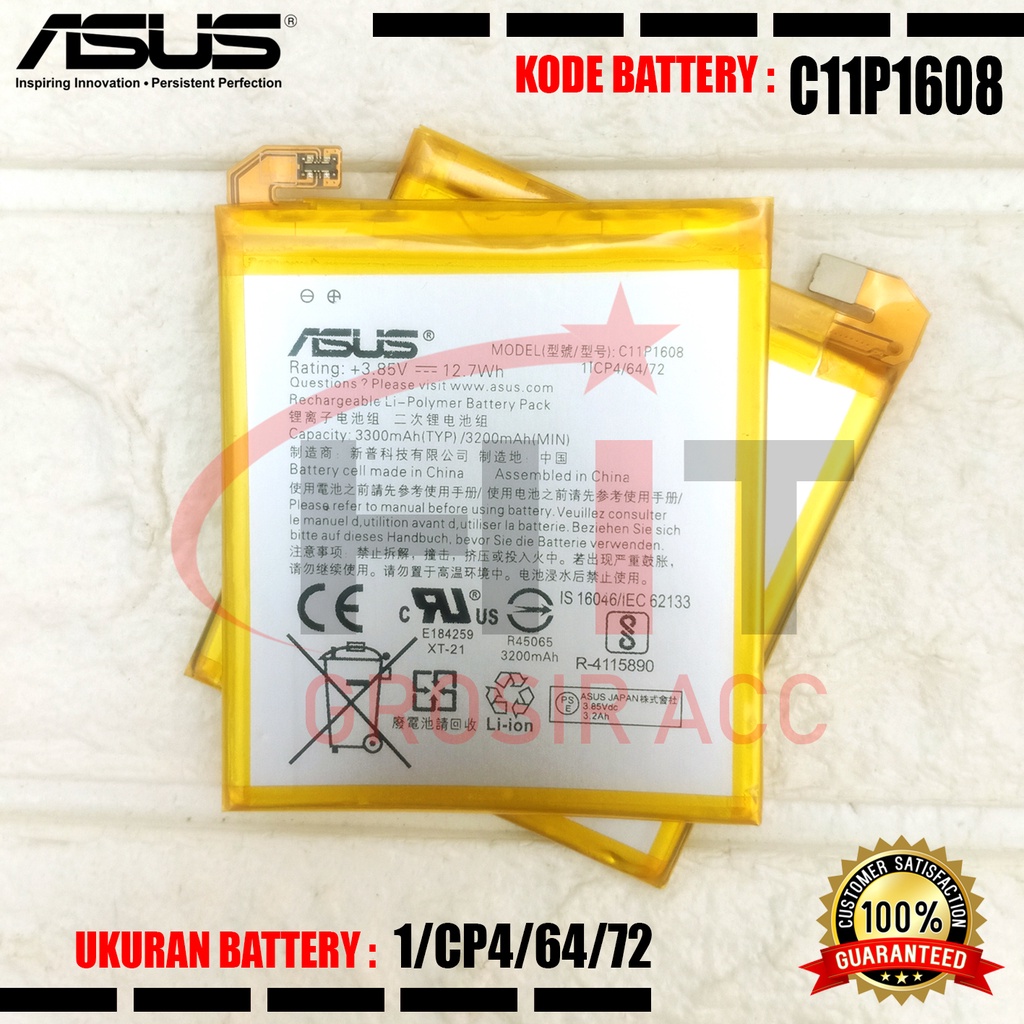 Baterai Battery ASUS ZENFONE AR / C11P1608