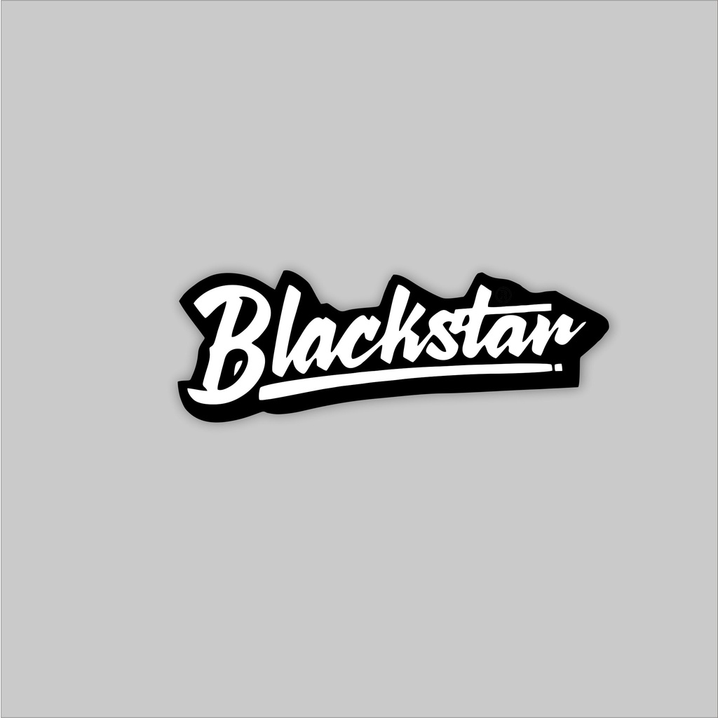 

Stiker Sticker Distro Brand Case Phone Logo Blackstar BLACK Band Aesthetic Grosir Murah Pop Art Clothing Basic Daily Tumblr Laptop Motor Helm HP Casing Striping Tempel Label Merk Dinding Graftac Vinyl High Quality decal
