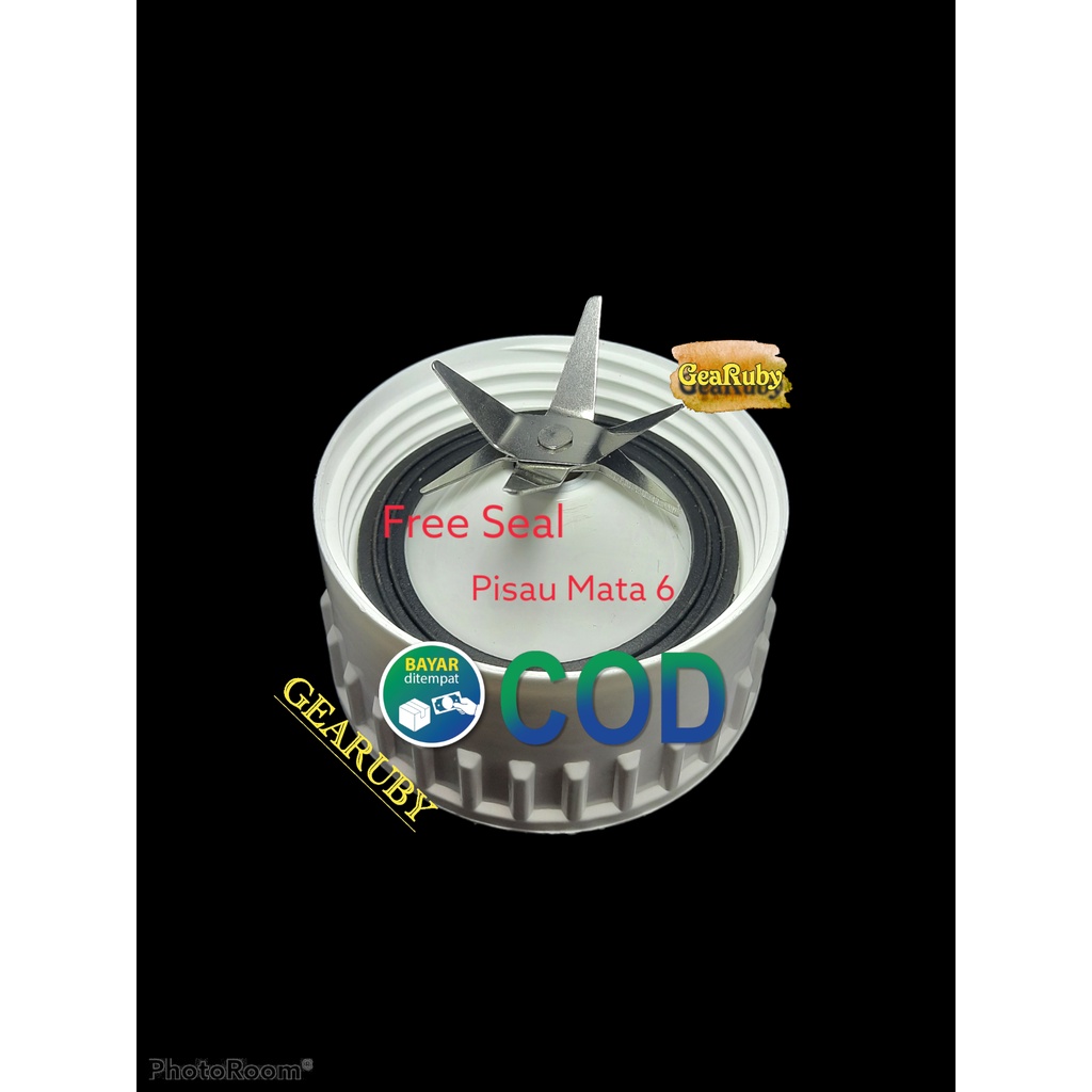 PISAU BLENDER MODEL MIYAKO TIPE LAMA KONEKTOR KARET - MOUNTING BLENDER PISAU MATA 6 UNTUK SEMUA MERK