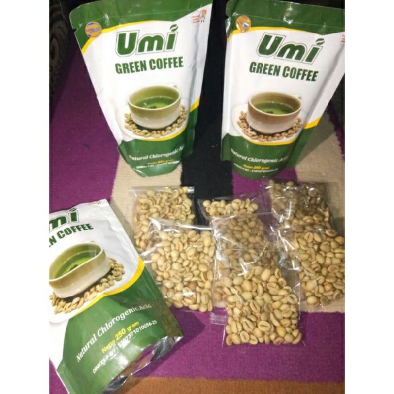 UMI GREEN COFFEE ORIGINAL 1000% /ECER/ COFEE PELANGSING/PROMIL,/ECER/ PENYEHAT
