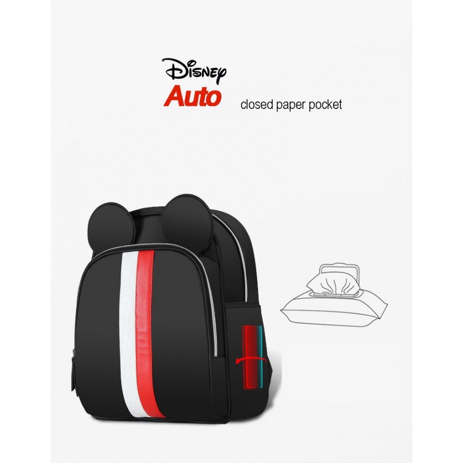 TIGERNU DISNEY 605W Nylon Water-Resistant Nursery Diaper Baby Backpack