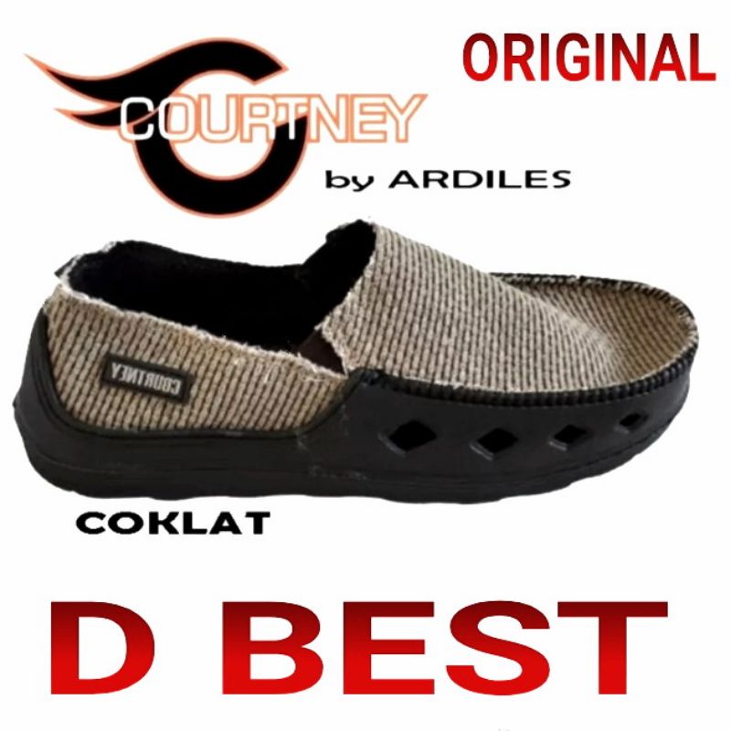 PROMO Sepatu pria Ardiles Courtney orginal 100% slip on kekinian Trendy elegant keren abis