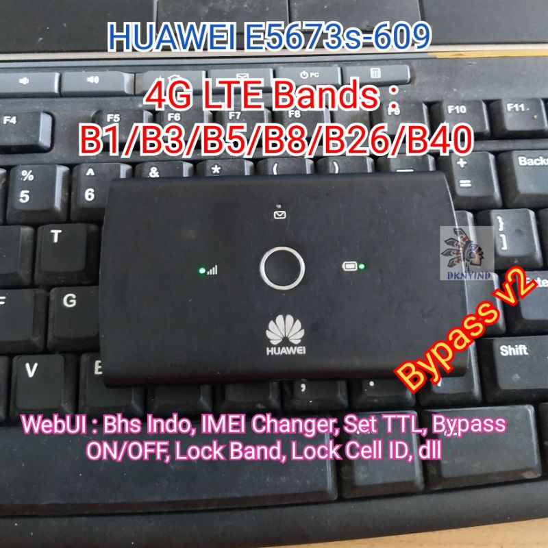 Bekas - Modem Huawei E5673 Freq. Paling Lengkap Unlock All Operator E5673s-609 Mod Imei Bypass v2 bisa Orbit