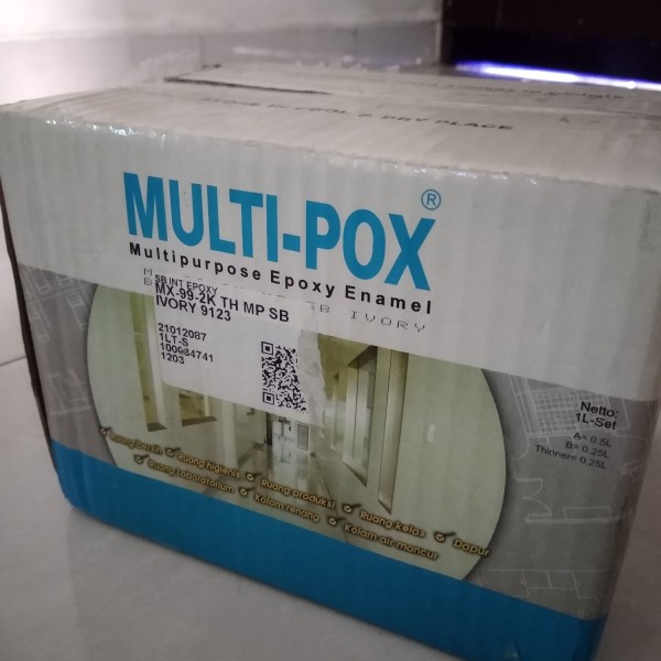 CAT LANTAI EPOXY PROPAN MULTIPOX 2K 1 LT-SET
