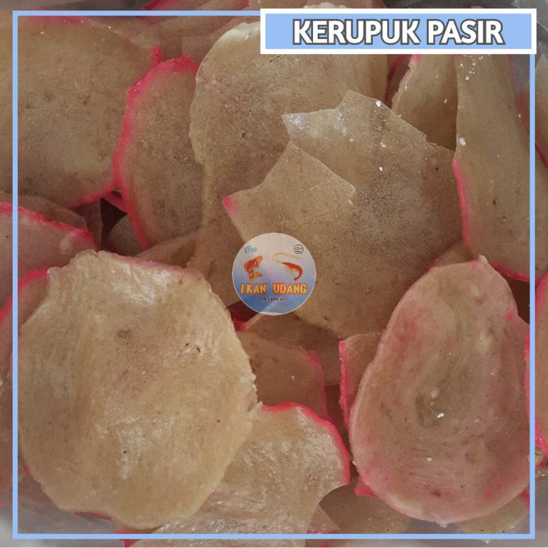 

kerupuk upil mentah bawang kemasan 1kg