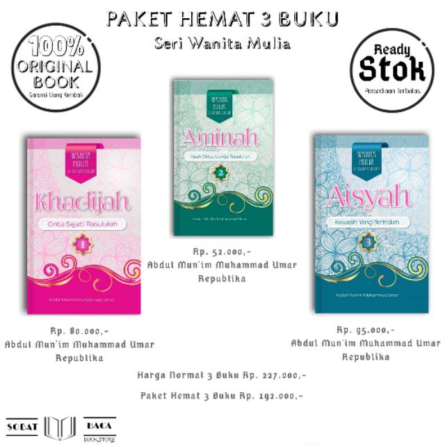 Buku Khadijah Aminah Aisyah