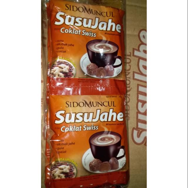 Jual Susu Jahe Coklat Swiss Sidomuncul Shopee Indonesia