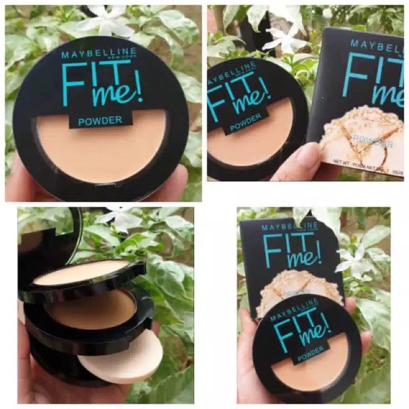 Maybellin Fit Me! Bedak Maybelline Fit Me Box Hitam