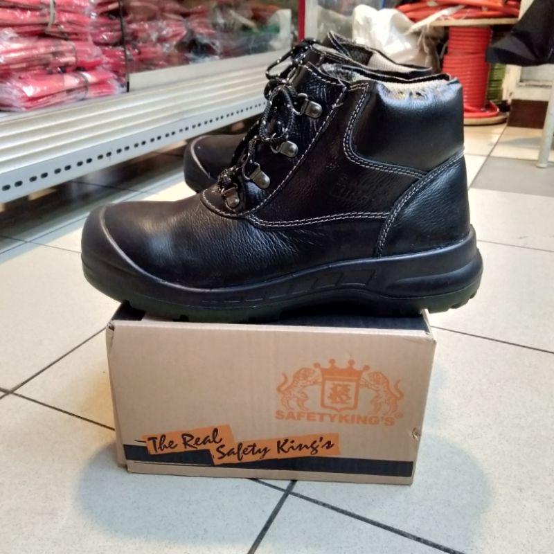 SEPATU SAFETY KINGS KWD 901X ORIGINAL / Sepatu Kerja Safety King 901x Pria Kulit Asli