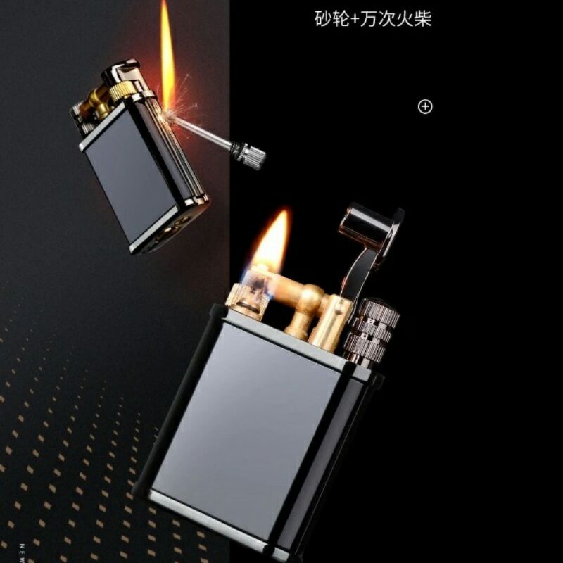 Korek vintage sumbu unik Chief gesek + roda samping