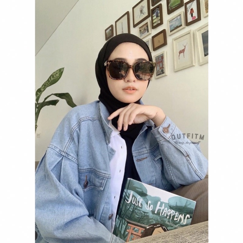 Outfitm Zayn Jacket Jeans - Jaket Wanita