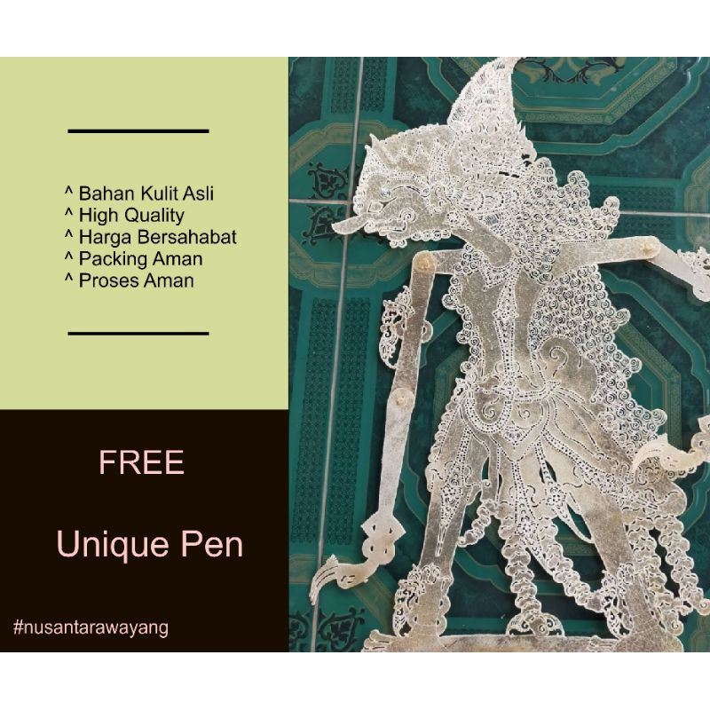 Wayang Kulit Kerbau Surtayu Putihan Alusan