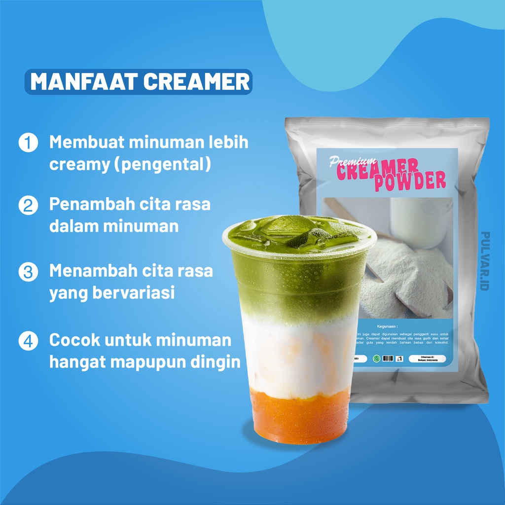 CREAMER BUBUK 250G / KRIMER BUBUK NON DIARY / CREAMER NON DIARY / BUBUK KRIMER / BUBUK CREAMER 250G