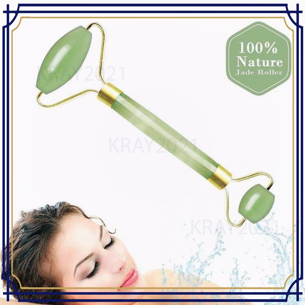 Jade Roller Pijat Muka Tirus Facial Face Massage HT237