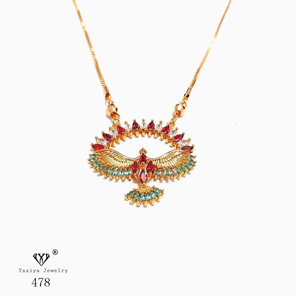 

Kalung Koye Permata Lapis Emas Perhiasan Imitasi Yaxiya Jewelry 478