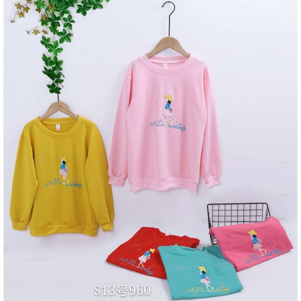 Sweater anak perempuan/Bayi/Baju Anak Perempuan/IMPORT/Bahan 100% Import/Usia 5 thn - 9 tahun