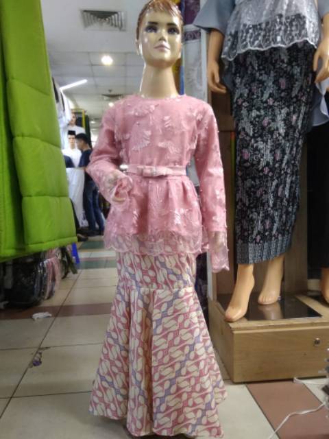 SET KEBAYA ANAK TULLE/AURORA TULLE ANAK/KEBAYA MODERN