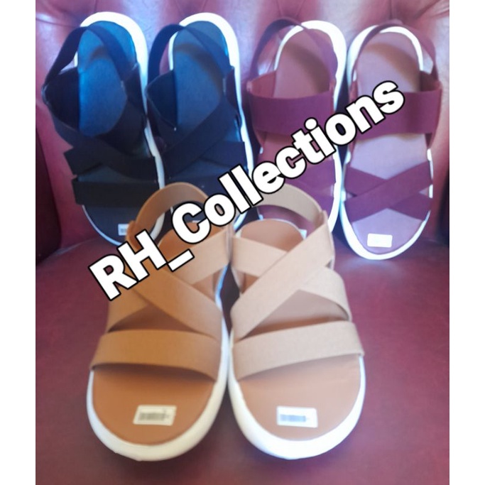 DS Sandal Tali Karet Besar Wanita/Sandal Karet Wanita Casual/Sandal Wanita Korea SM/Sandal Santai,Sa