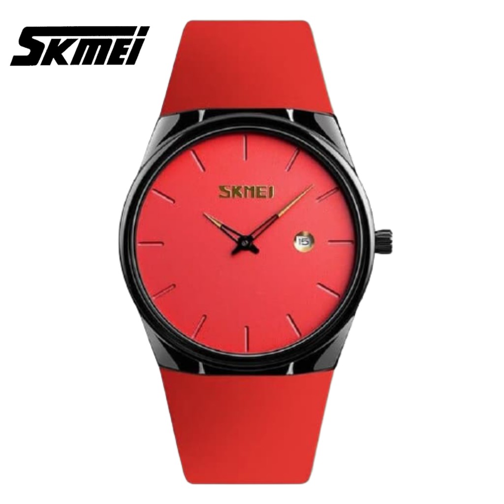 SKMEI 1509 Jam Tangan Pria Wanita Analog Tali Rubber Jam Sport Olahraga Termurah